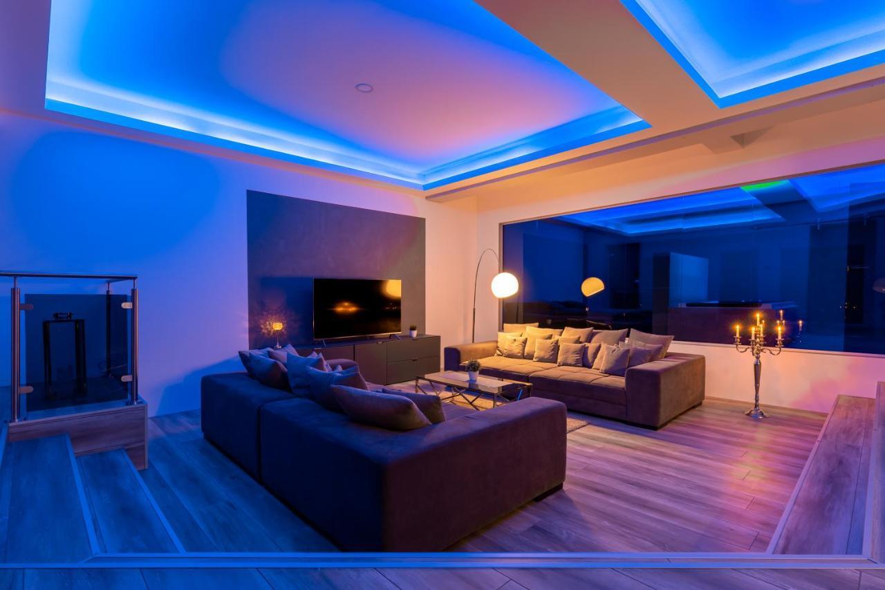 Loft mit Whirlpool Sauna Kino nähe Wolfsburg Helmstedt Exterior foto